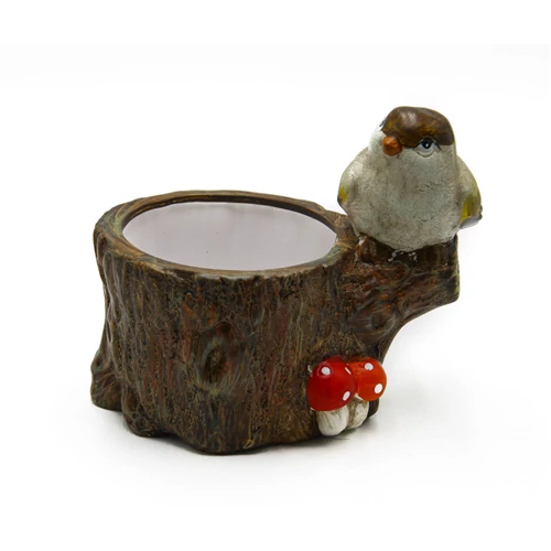 FATÖRZS KASPÓ MADÁRRAL 1/18 17x10,6x15,2 cm