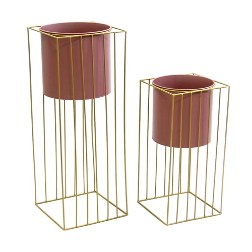 VIRÁGTARTÓ 2 DB 1/4 MÁLYVA 50x23; 71x26 cm