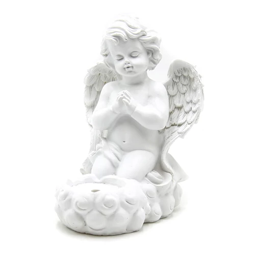 ANGYAL MÉCSESTARTÓVAL 1/24 14x9x18 cm