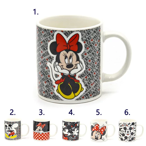 BÖGRE MICKEY, MINNIE-S 12/72 8x9,5 cm 6 FÉLE