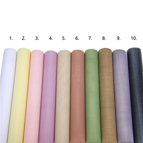 CSOMAGOLÓANYAG 1/80 50cm X 4,5 MÉTER 10 SZÍNBEN