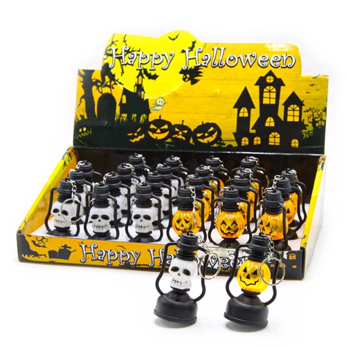 KULCSTARTÓ LÁMPÁS HALLOWEEN LEDES 24/480 8x4,5 cm 2 FÉLE