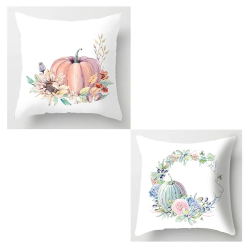 PÁRNAHUZAT ŐSZI 4/300 44x44 cm 2 FÉLE POLYESTER