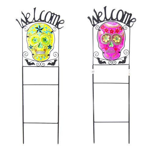 WELCOME FELÍRAT HALLOWEEN LESZÚRHATÓ 4/16 13x0,5x83 cm 2 SZÍNBEN