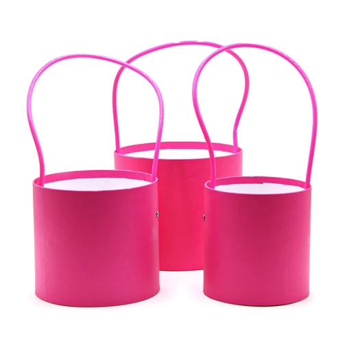 PAPÍRDOBOZ 3 DB 1/45 12x12, 14x13; 15,5x13,5 cm PINK