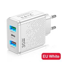 USB TÖLTŐ, 30W, 2 USB-C, 1 USB-A 1/100 