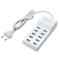 USB ELOSZTÓ, 10 Port, 5V 10A, 1/100