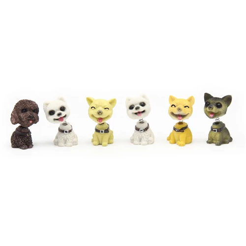 KUTYA RUGÓS FEJŰ 6/480 6x3,5x2 cm 6 FÉLE