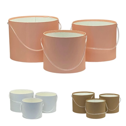 PAPÍRDOBOZ 3 DB 1/24 15,5x13; 18x15; 21x16 cm 3 SZÍNBEN