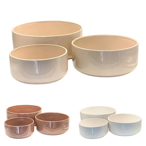 TÁL 3 DB 1/4 22x10;27x11,5;31x13 cm 3 SZÍNBEN