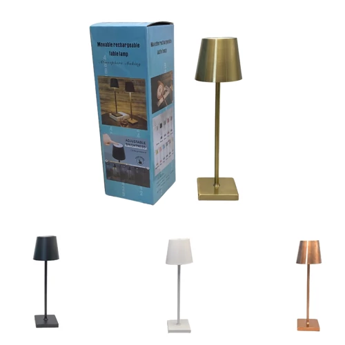 LED ASZTALI LÁMPA 1/10 10x38 cm 4 SZÍNBEN 