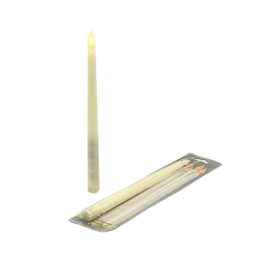GYERTYA LEDES 2 DB 1/240 27,5 cm MELEG FÉNYŰ
