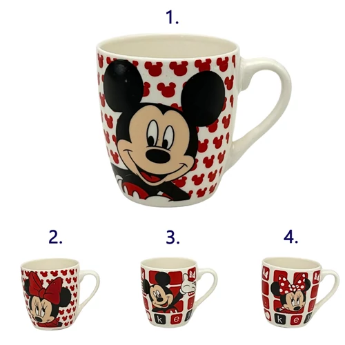 BÖGRE MICKEY,MINNIE 12/96 7,5x8 cm 4 FÉLE