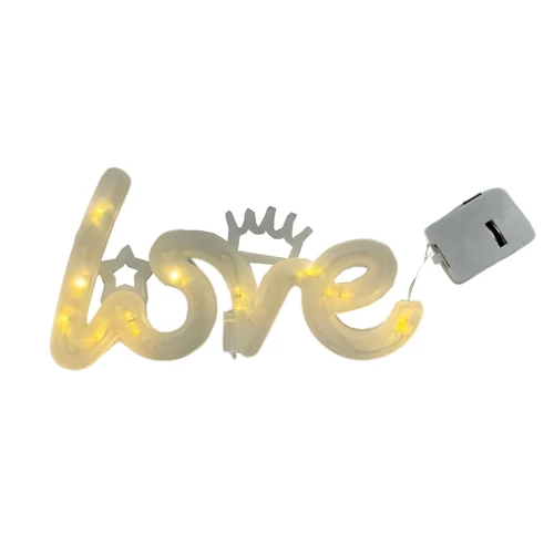 LEDES LOVE FELIRAT 50/600 10,5x6 cm 2 SZÍNBEN