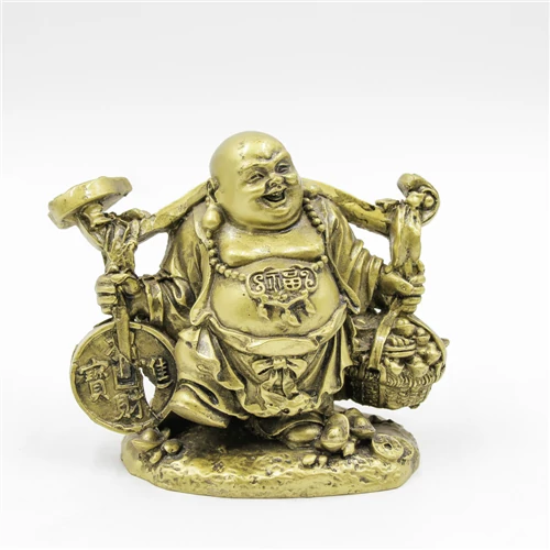 BUDDHA 1/75 ARANY 10x11 cm