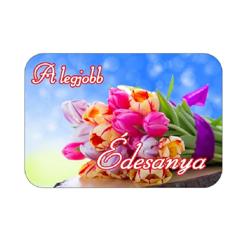 MÁGNES FLEXI ANYÁK-NAPI 9,5x6,3 cm