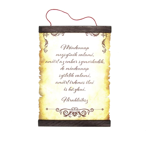 PERGAMEN MINDENNAP 20cmx28cm