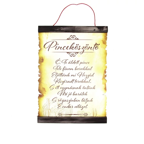 PERGAMEN PINCEKÖSZÖNTŐ 20cmx28cm