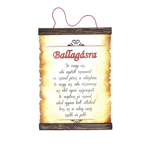 PERGAMEN BALLAGÁS 20cmx28cm