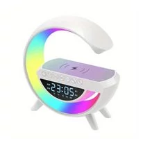 LÁMPA LED-es, Óra, BT Hangszóró, Rádió, Vezeték nélküli töltés 1/24