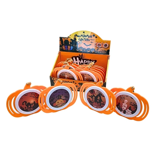 LEDES HALLOWEEN DÍSZ 12/480 13x14,5 cm 4 FÉLE