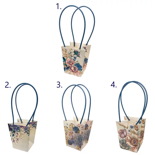 VIRÁGTASAK VIRÁGOS 10/480 13x9,5x15,5 cm 4 FÉLE