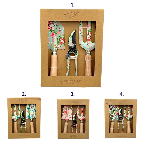 KERTÉSZKEDŐ SZETT 3 DB-OS 1/24 Ásó: 30 cm