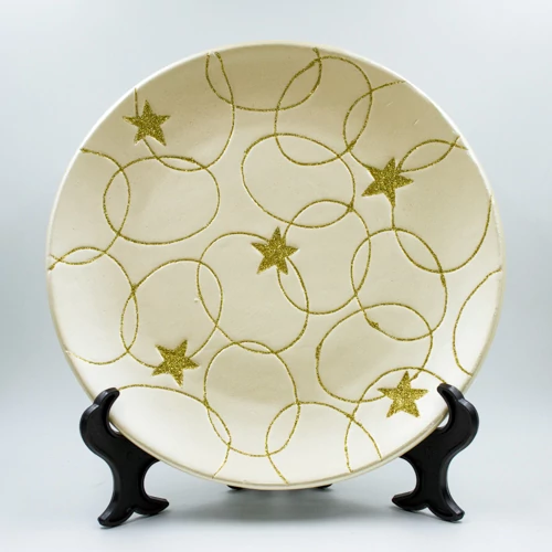 TÁNYÉR 3/18 FEHÉR 25CM