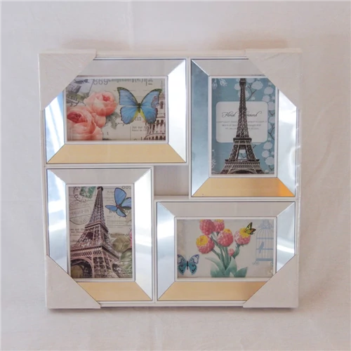 KÉPKERET 1/12  4 ABLAKOS 37x37CM TÜKRÖS