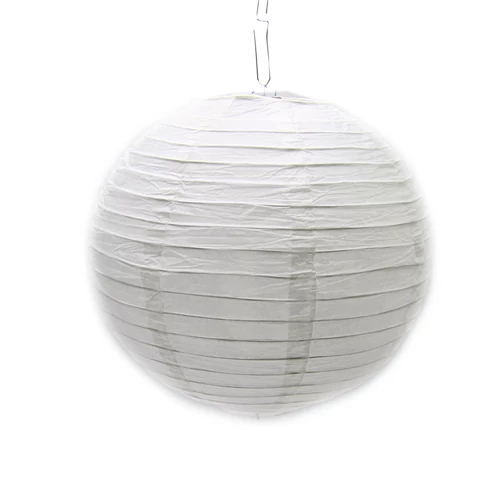 LAMPION 1/500 FEHÉR 25 CM