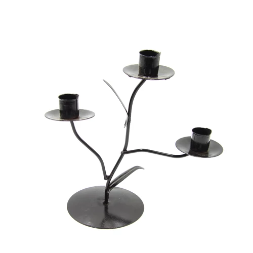 GYERTYATARTÓ 3 ÁGÚ 1/100 21 cm