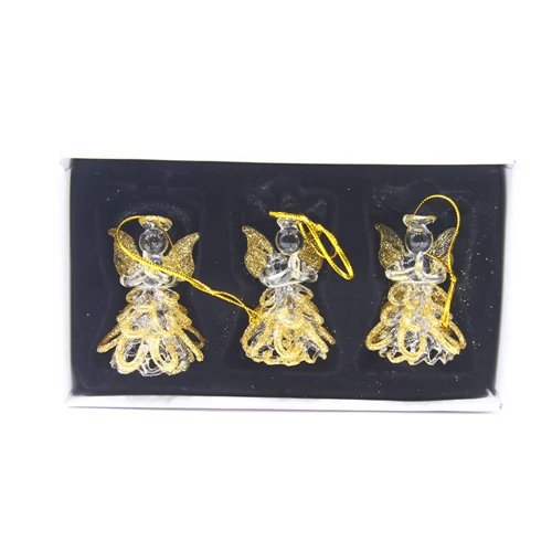 ÜVEGANGYAL 3 DB 1/200  3 szín 6X4CM