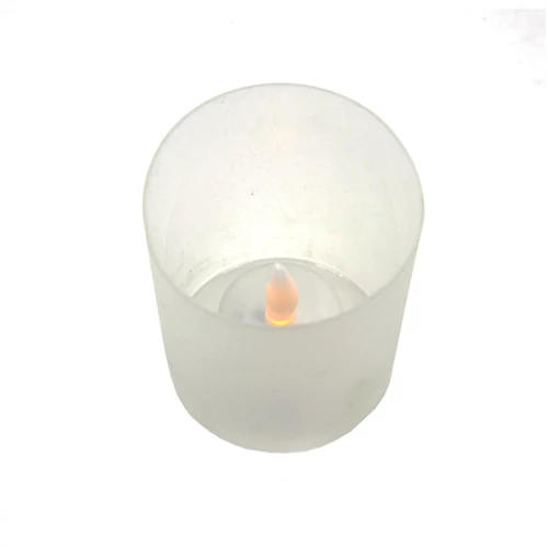 LEDMÉCSES 24/240 8x7 cm MELEGFEHÉR (elem szükséges hozzá 3db LR41)