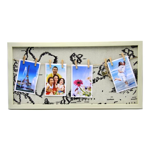 KÉPKERET 60x30 cm 1/12 CSIPESZES 6 FÉLE,KERETTEL