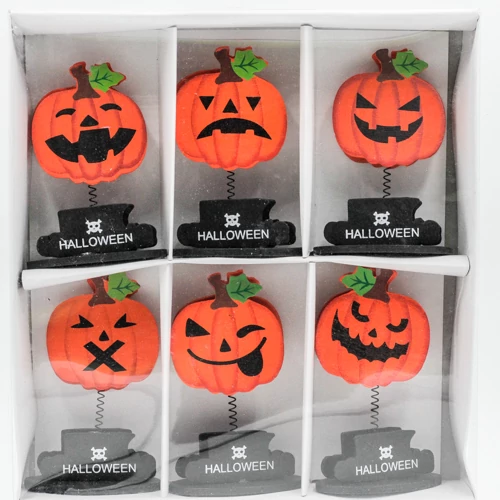 FA HALLOWEEN 6/960 NÉVJEGYTART 6 FÉLE 6,5x10 cm