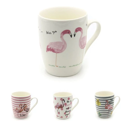 BÖGRE FLAMINGÓS 4 FÉLE 12/72 10.5x9.5 cm