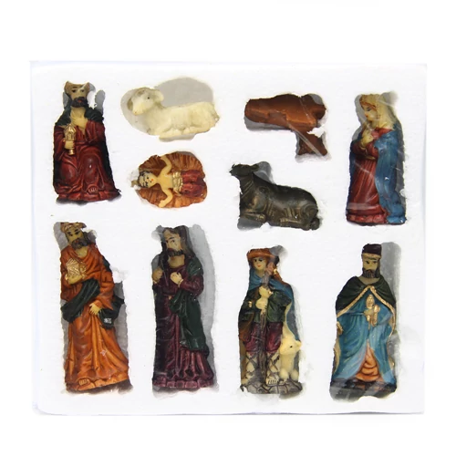 BETLEHEM FIGURÁK 10 DB-OS 1/48 18.5X16.5CM DOB