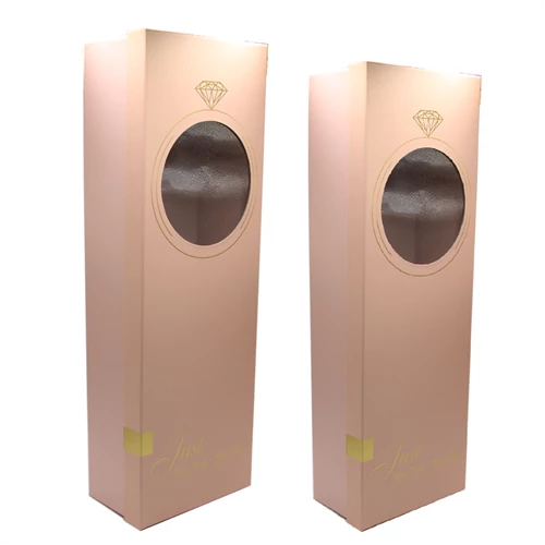 PAPÍRDOBOZ 2 DB 1/12 61x21,5x13; 59x20x11,5 cm RÓZSASZÍN