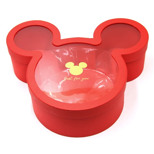 PAPÍRDOBOZ MICKEY 1/20 34x29x10 cm PIROS