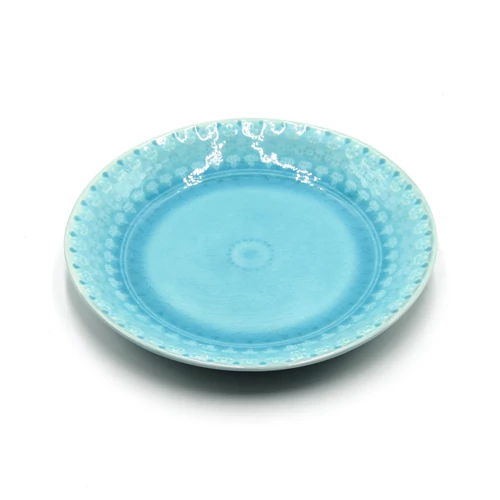 TÁNYÉR 19 cm 6/30 KÉK