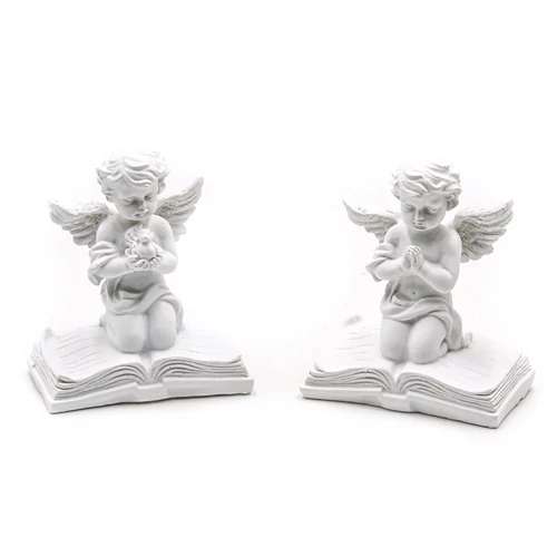 ANGYAL KÖNYVÖN IMÁDKOZÓ 1/48 13,5x11x6,5 cm 2 FÉLE