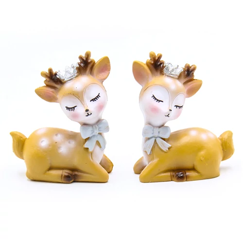 ŐZIKE FEKVŐ 4/480 2 FÉLE 6x3x7 CM SZÜRKE